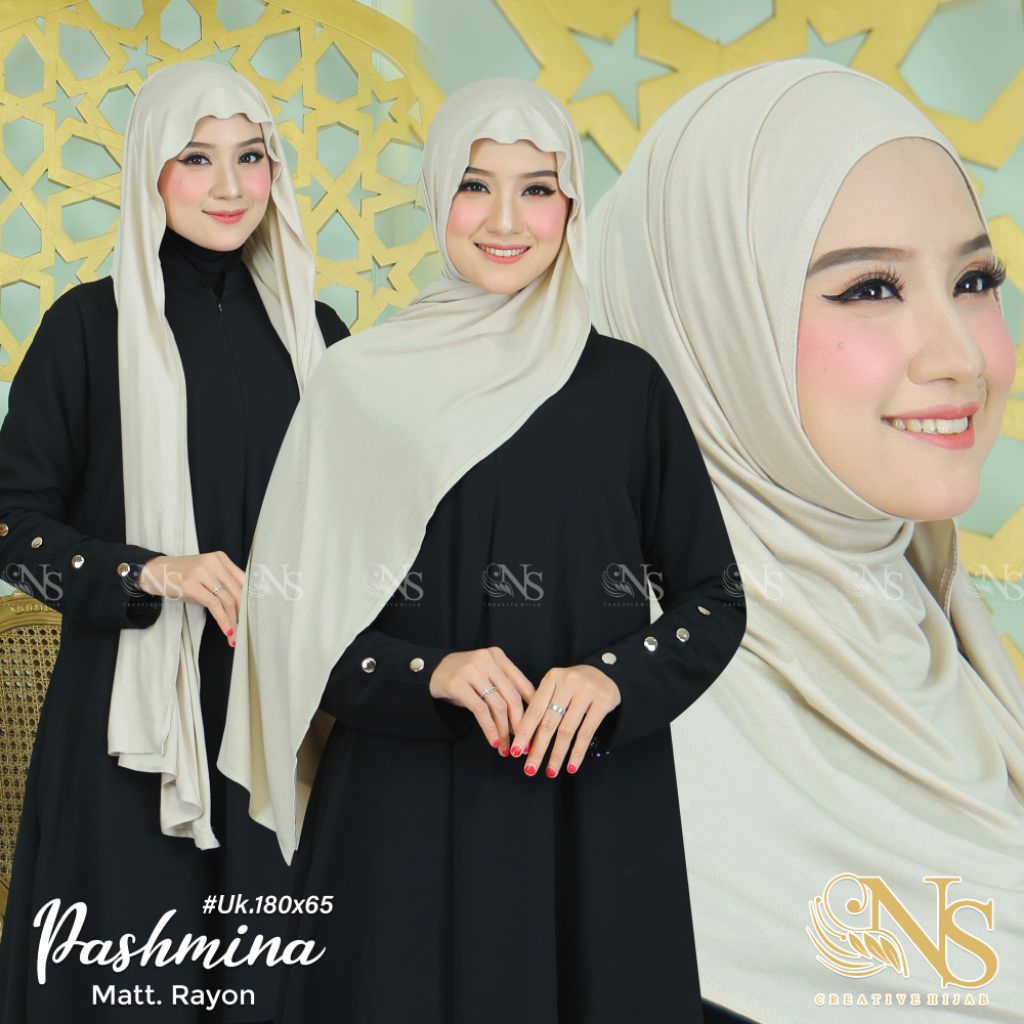 Pashmina Segi 4 Pashmina Rayon Narumi Rayon Vischose Premium Hijab Simple Praktis Ringan Elegant by 