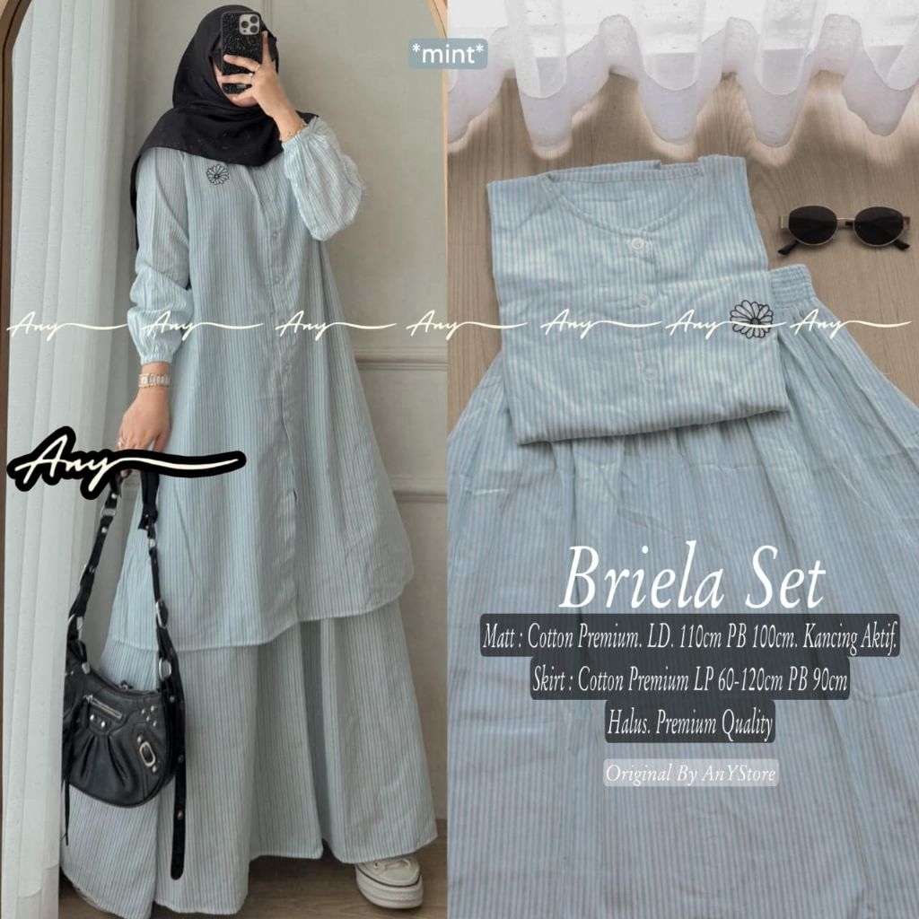 Briela set rok katun by any- nindy jumbo set tunik by alila