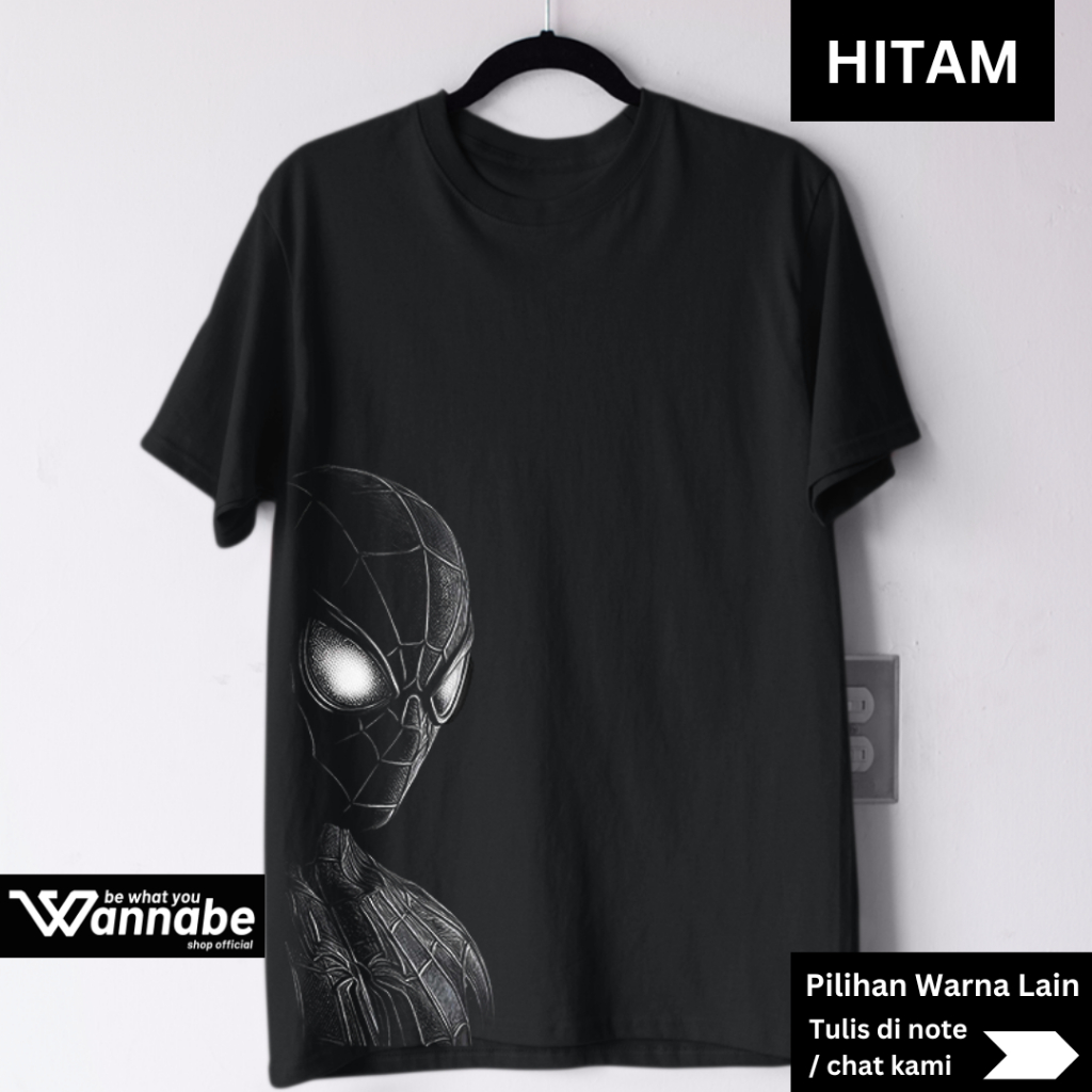 Kaos Superhero Hero Spiderm4n Laba-Laba Dewasa S–7XL Jumbo Big Size & Anak Usia 2–13 Tahun – Cotton 
