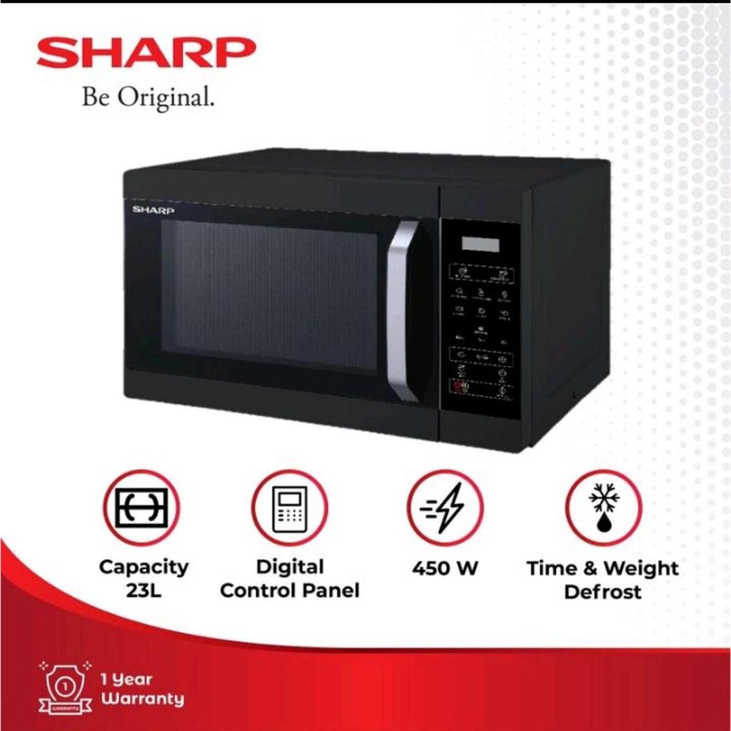 MICROWAVE SHARP R-223DA-BK 23 LITER R 223DA BK LOW WATT