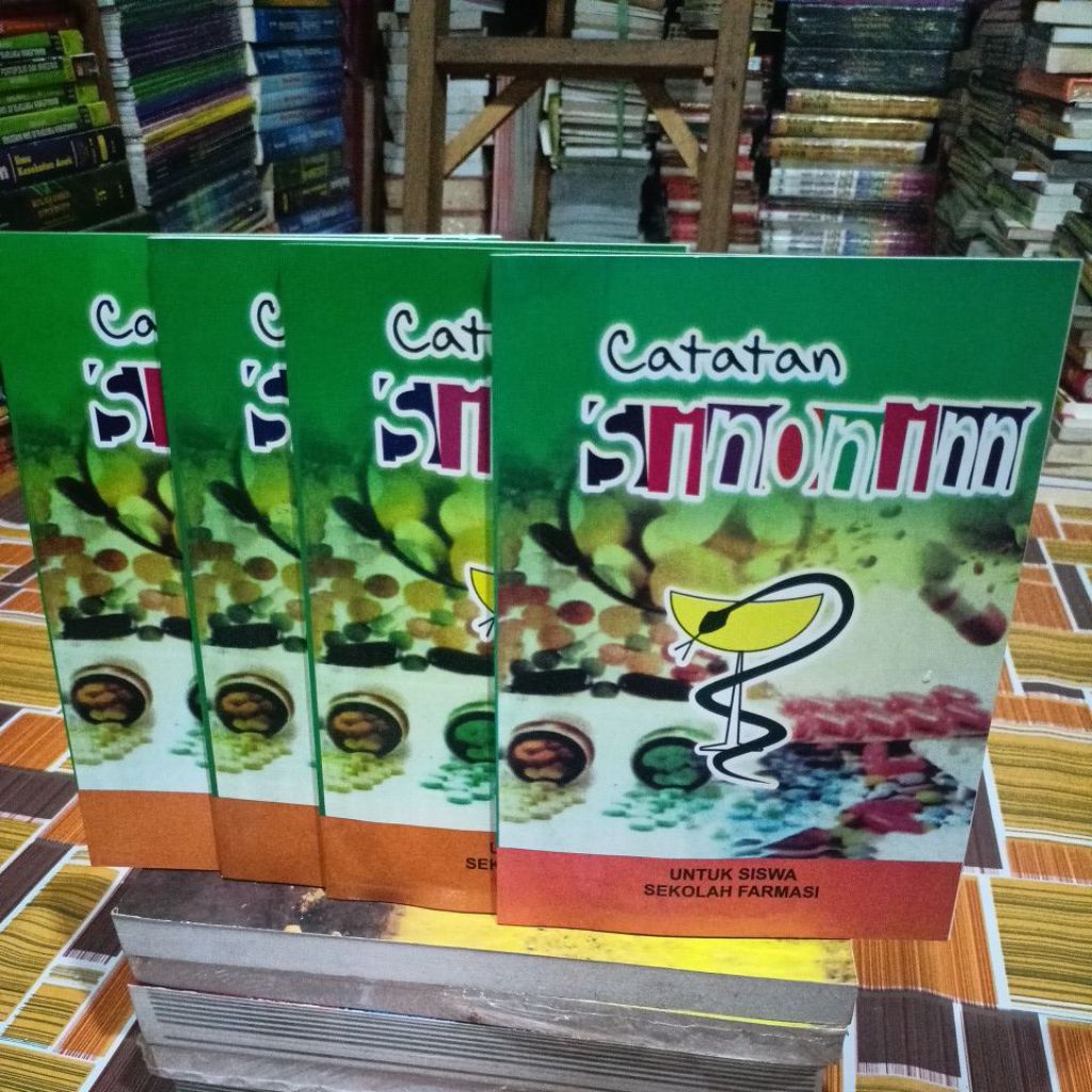 (GROSIR COD)BUKU FARMASI/CATATAN SINONIM