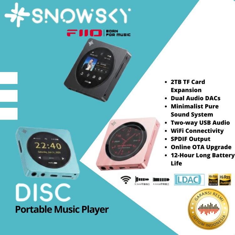 FiiO Snowsky DISC Portable Digital Music / Audio Payer DAP