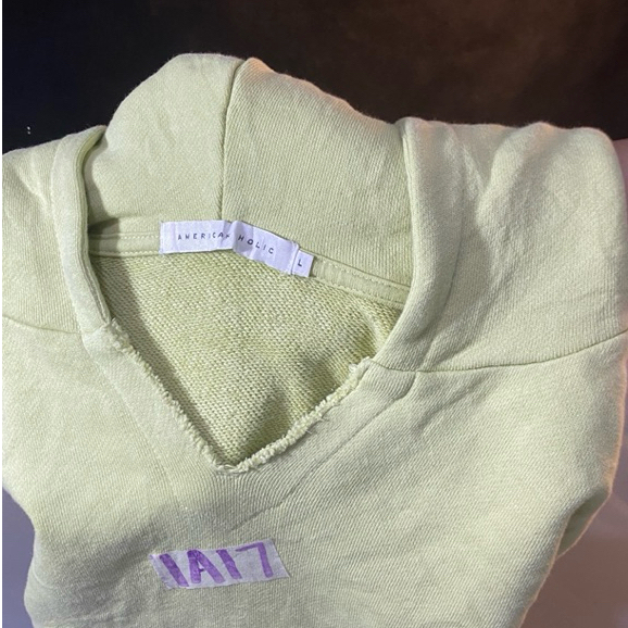 Hoodie American Holic Hijau Tosca