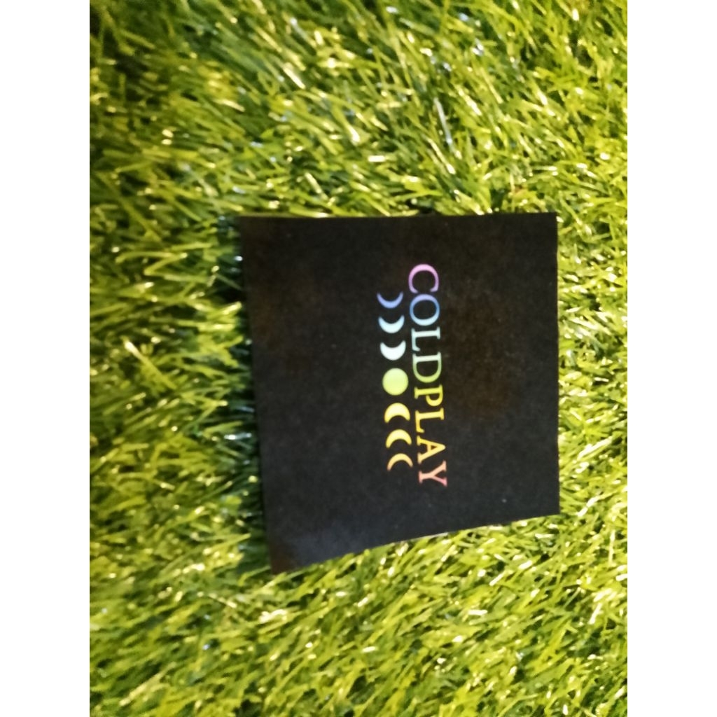 stiker vinyl coldplay