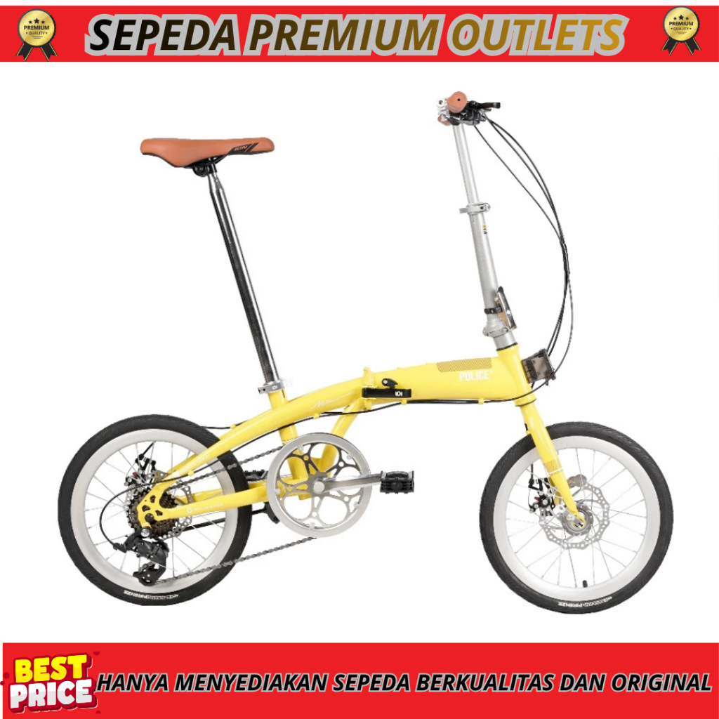 Sepeda Lipat 16 Police Milan BY Element