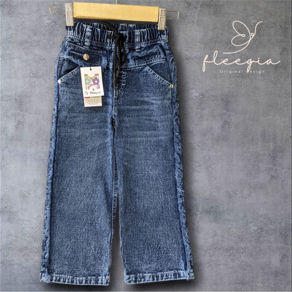 fleegia~celana jeans skena anak perempuan