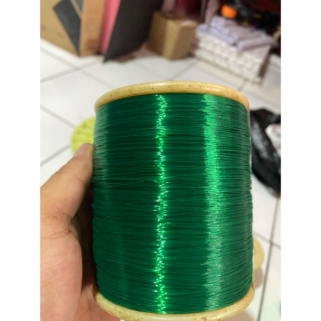 senar korea 035 panjang 8000 yard warna hijau