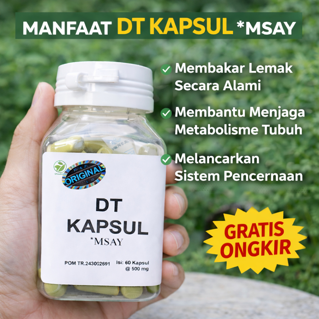 DT KAPSUL MSAY ISI 60 KAPSUL - ORIGINAL BPOM 100% ORI MSAY