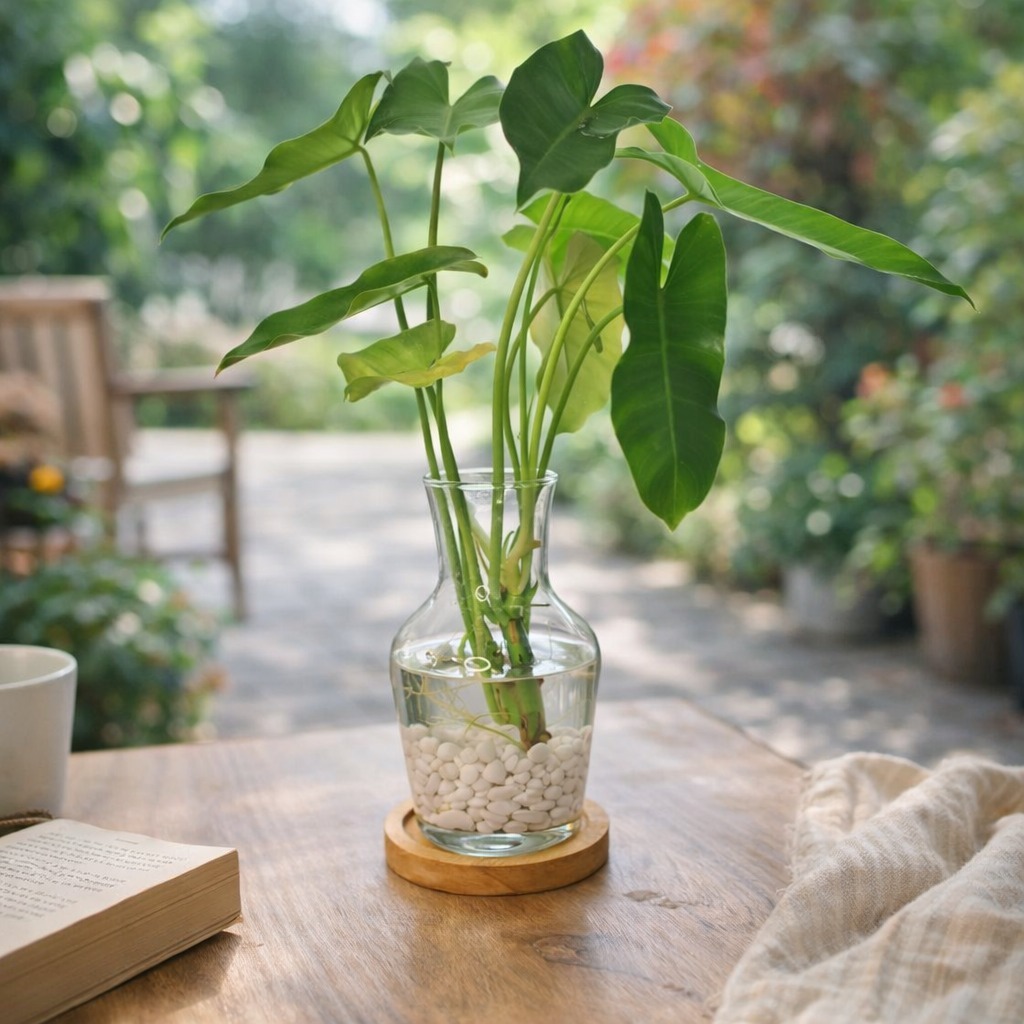 Vas Kaca Bening Vas Aestetik Vas Bunga Minimalis