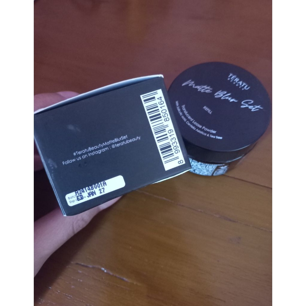PRELOVED Translucent Loose Powder Teratu Beauty Kemasan Refill