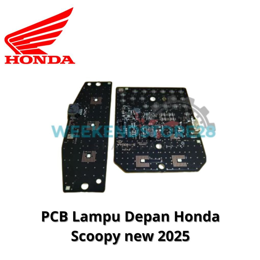 PCB Lampu LED Depan Honda Scoopy New 2025 Original