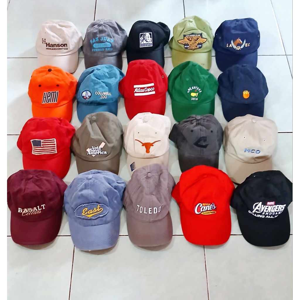 TOPI SECOND IMPORT BRAND