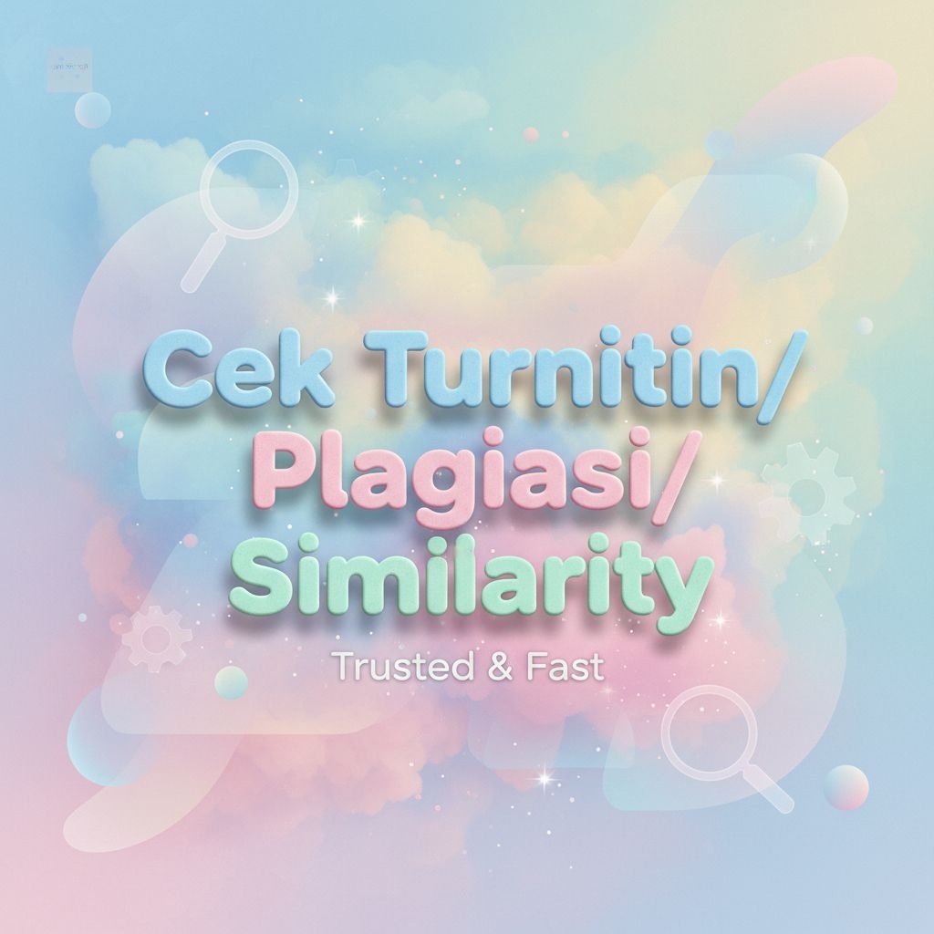 ​[KILAT] Jasa Cek Turnitin Premium No Repository - Full Report PDF