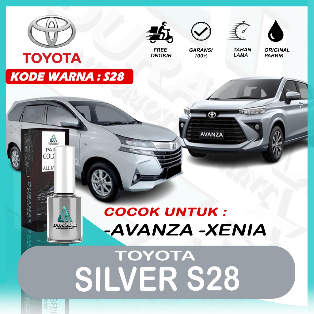 CAT OLES TOYOTA SILVER S28 AVANZA XENIA