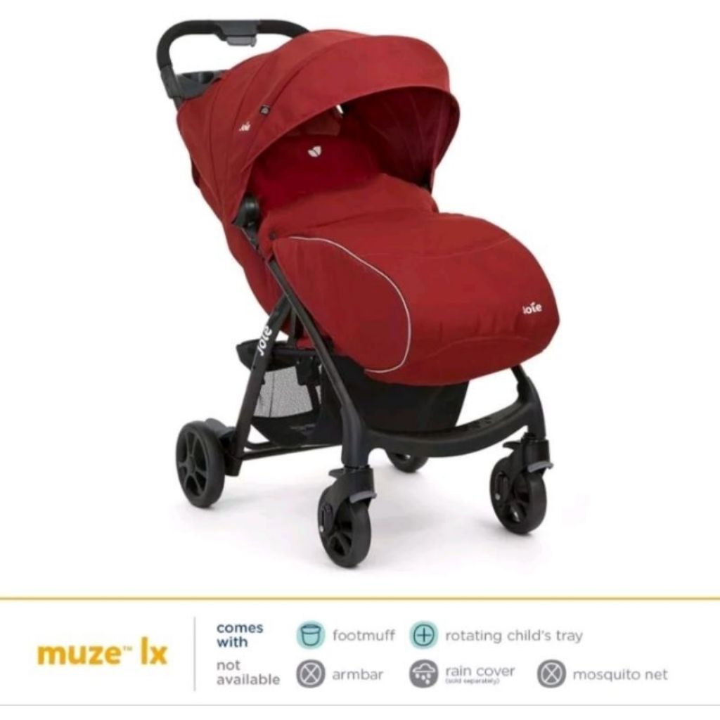 Stroller Joie Muze LX Cranberry Preloved