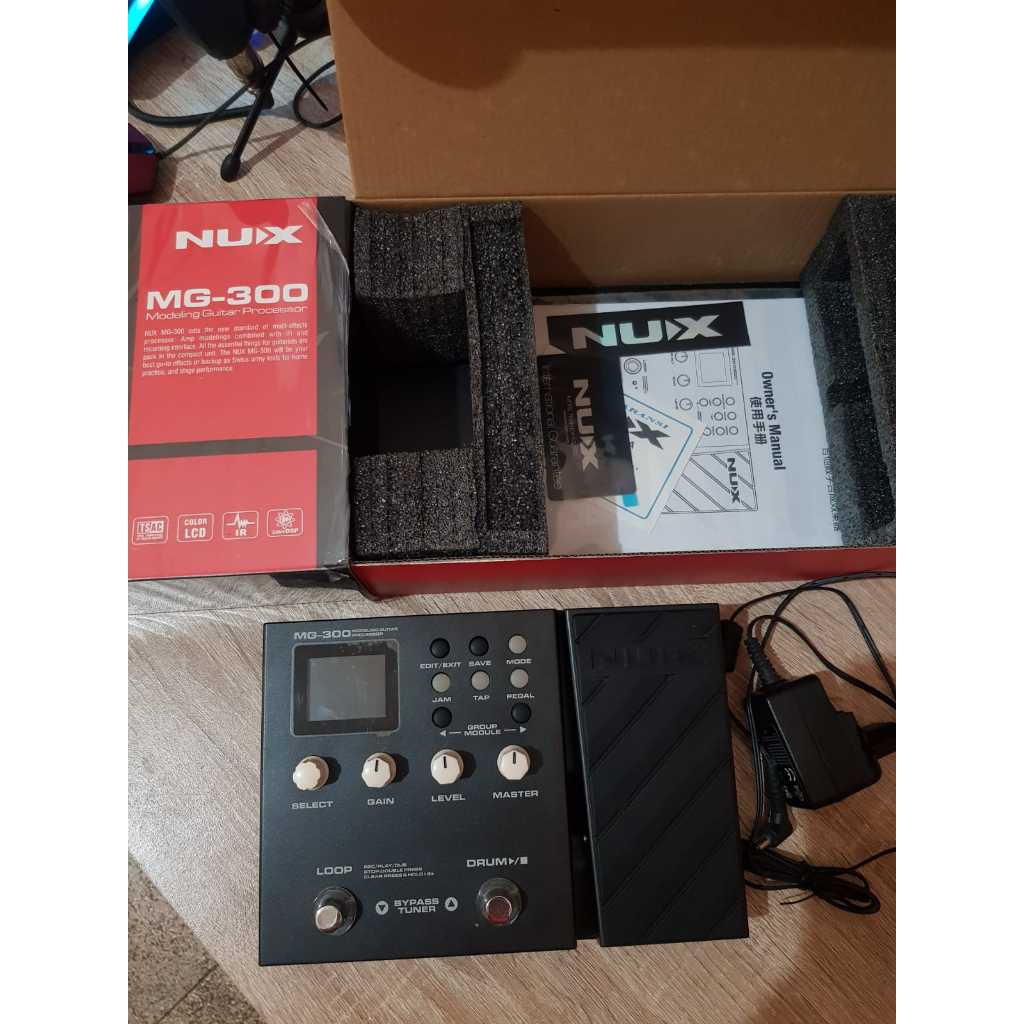 NUX MG300 ORIGINAL Efx Multi MG 300 second like new