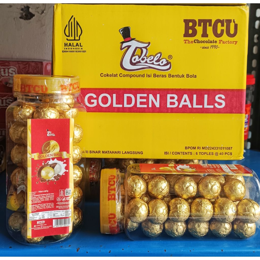 Coklat Tobelo Golden Ball