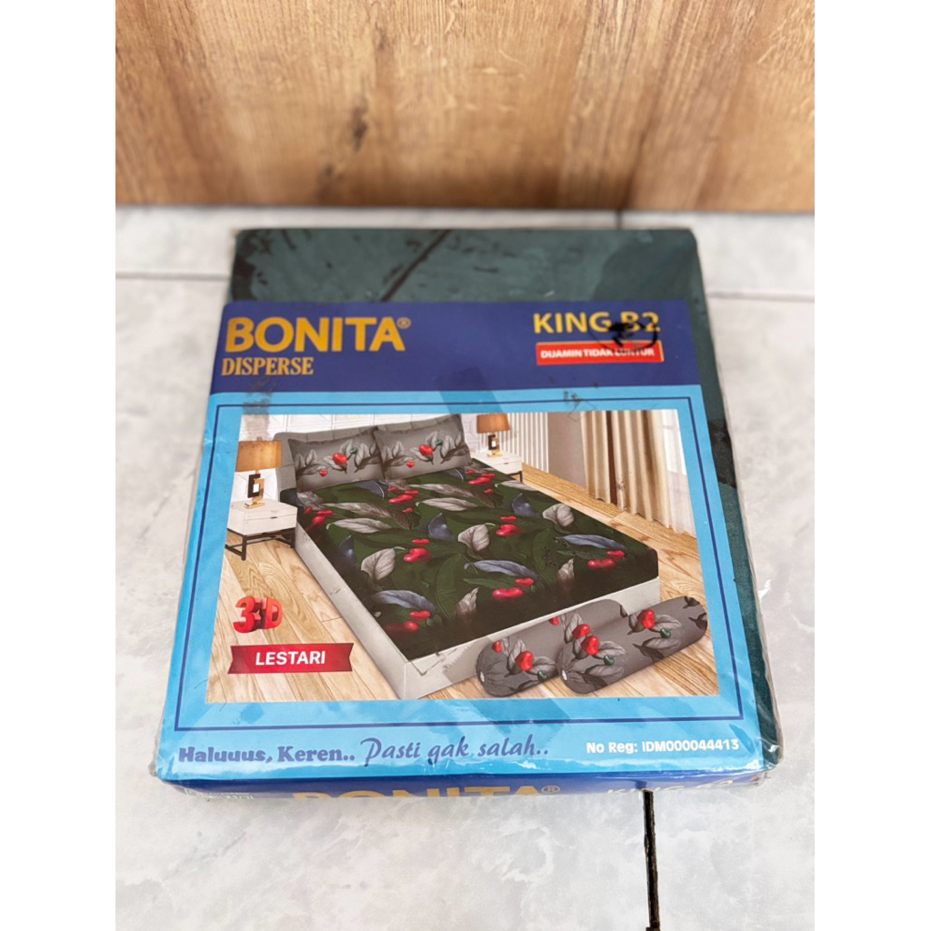 Preloved Sprei BONITA Disperse uk 180x200 Masih baru Ex Kado #Sprei #spreibonita #prelovedsprei #spr