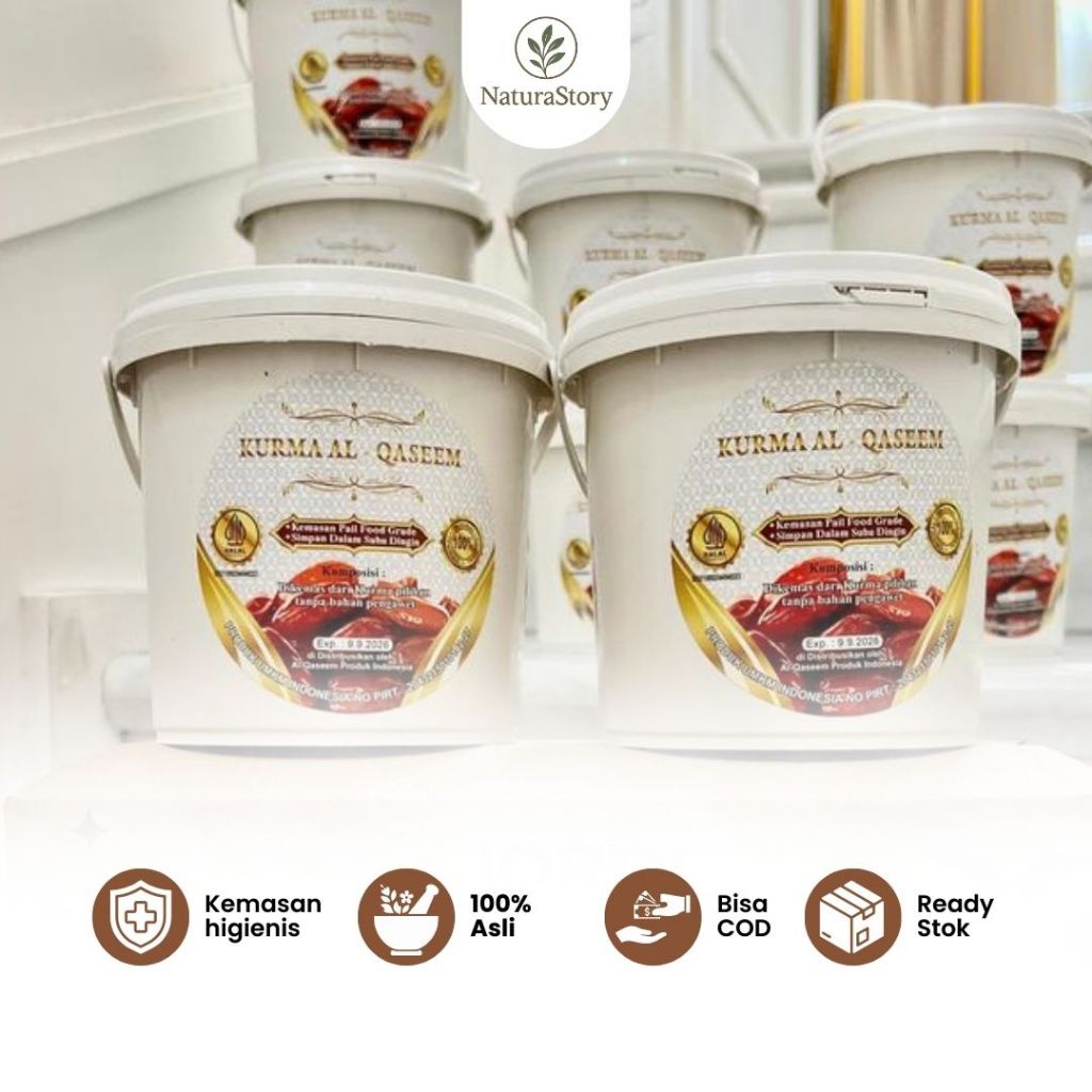 Kurma Sukkari Al Qaseem 1kg Al Qassim Ember Basah Sayer Premium Madu