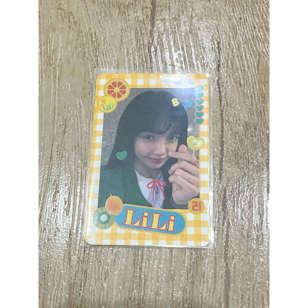 Blackpink Lisa Spring Edition Official Photocard