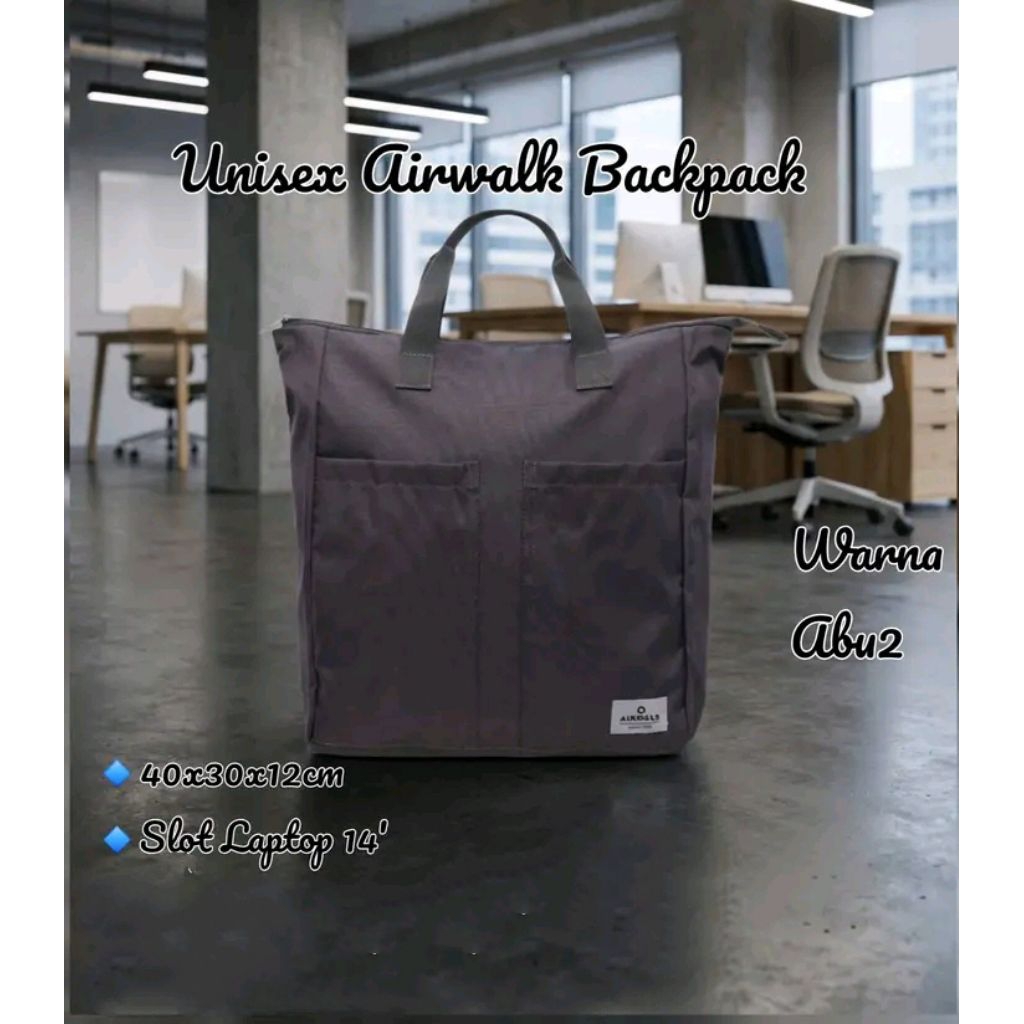 Tas Ransel Serbaguna Airwalk Backpack Unisex