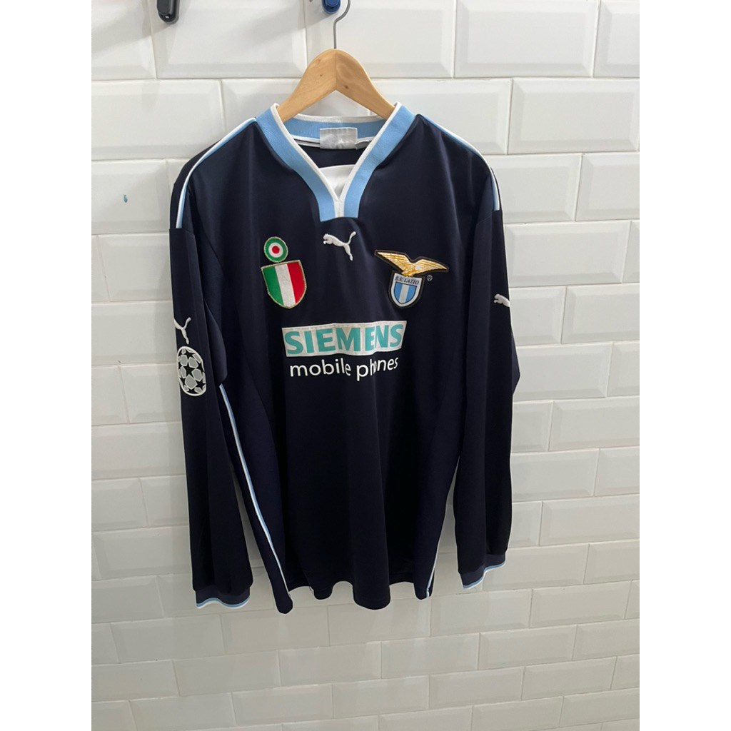 Jersey Lazio UCL 2000-2001 longsleeve original