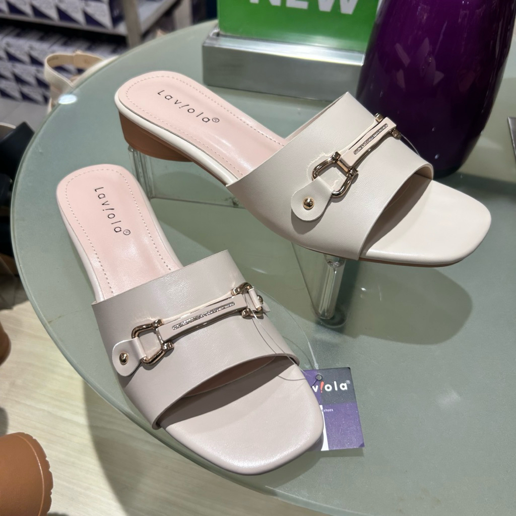 sandal wanita wedges 3cm anti slip ringan LAVIOLA original