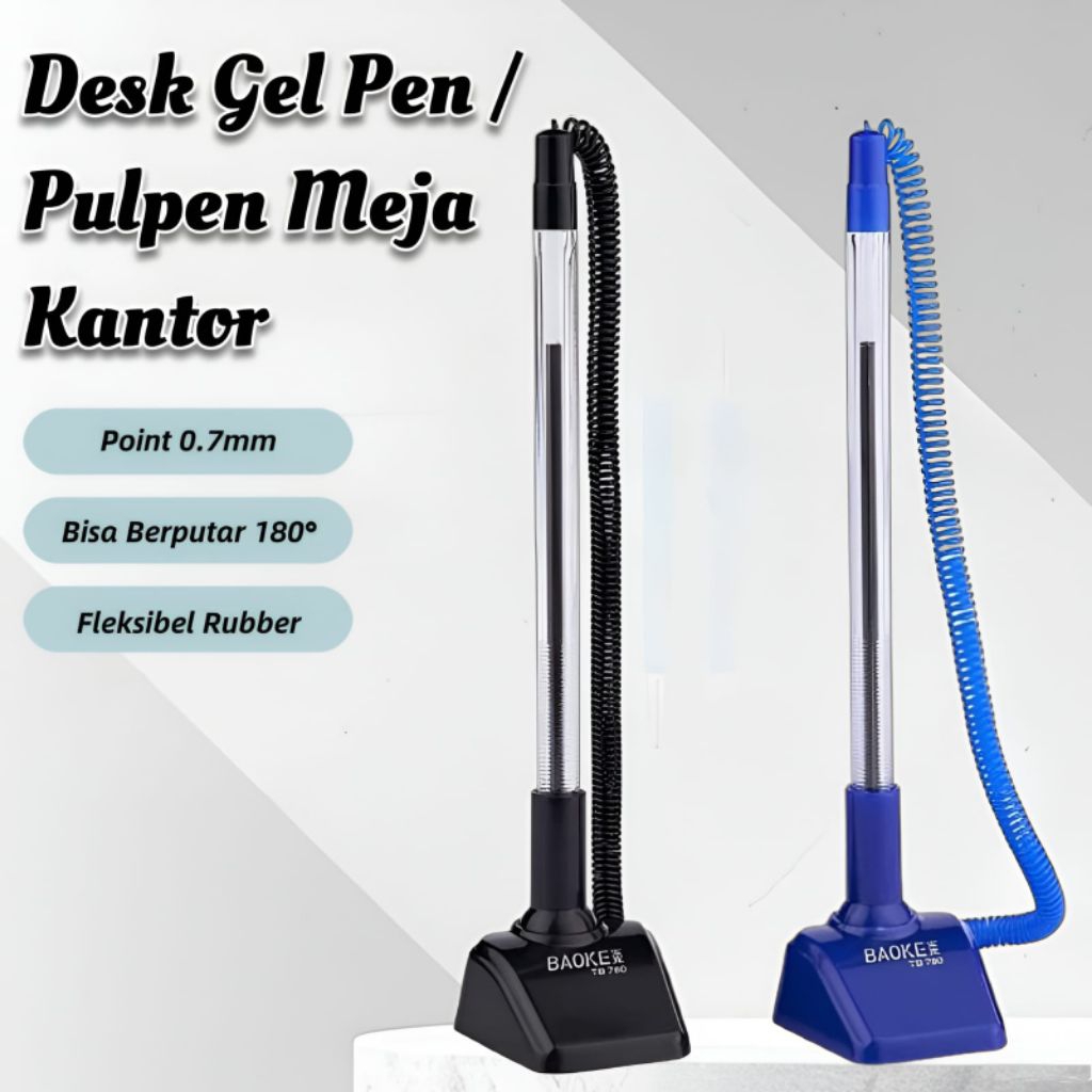 Pena Meja Tempel BAOKE -Pulpen Meja Table Pen•SuperShop•