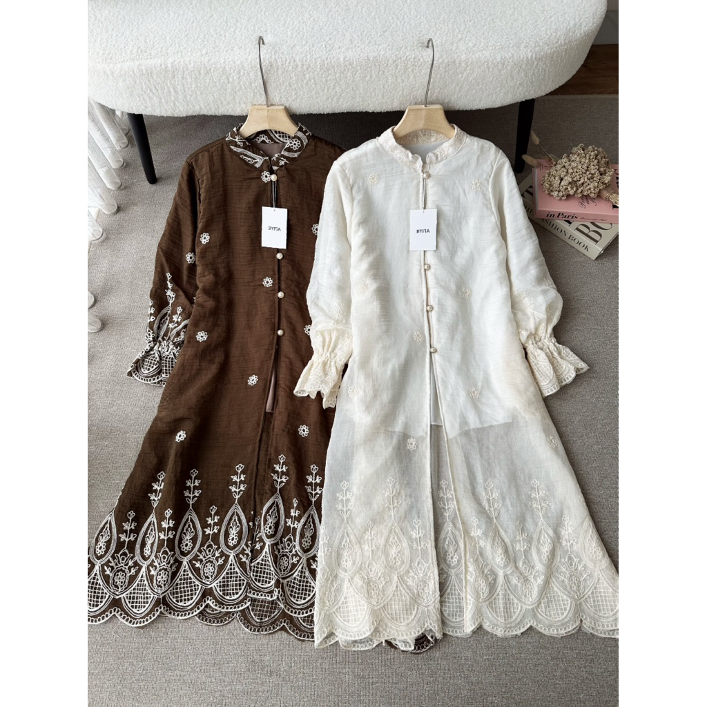 BYFIA Moira Ethnic Import Tunik / Tunik Wanita Terbaru Tunik Lebaran Bestseller Tunik Bestseller