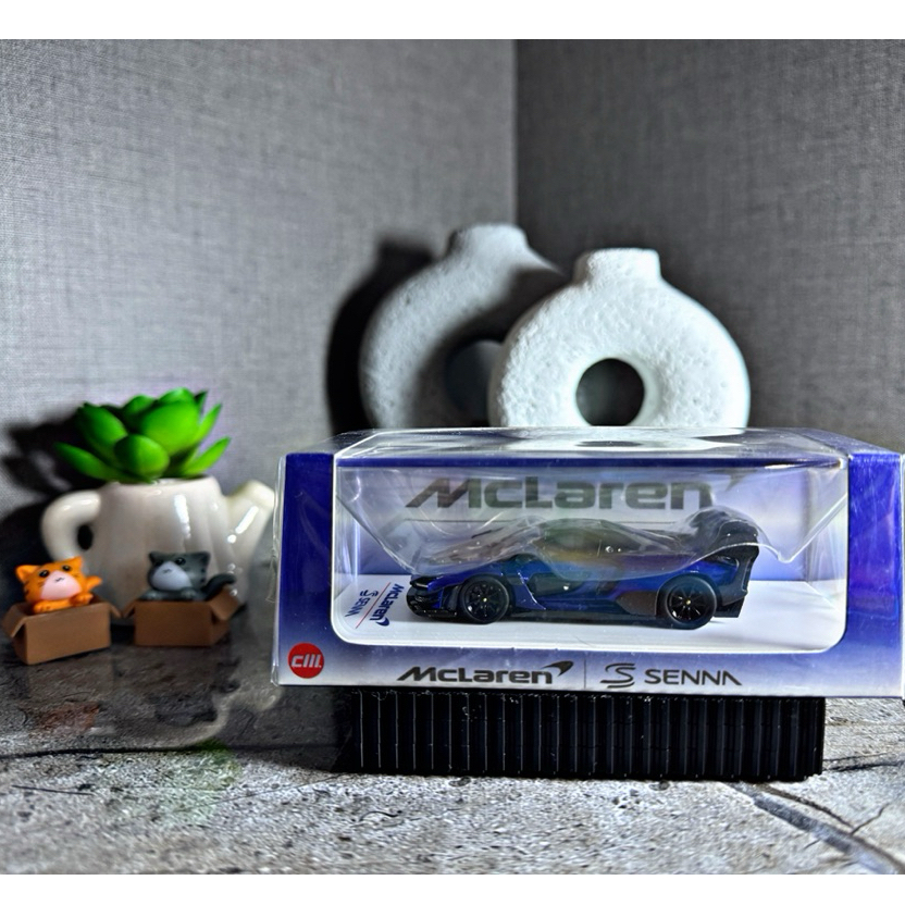 CM Model Mclaren Senna GTR Blue