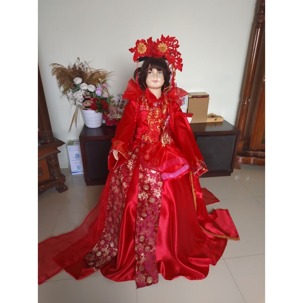 Dress anak Imlek princess Guangzhou