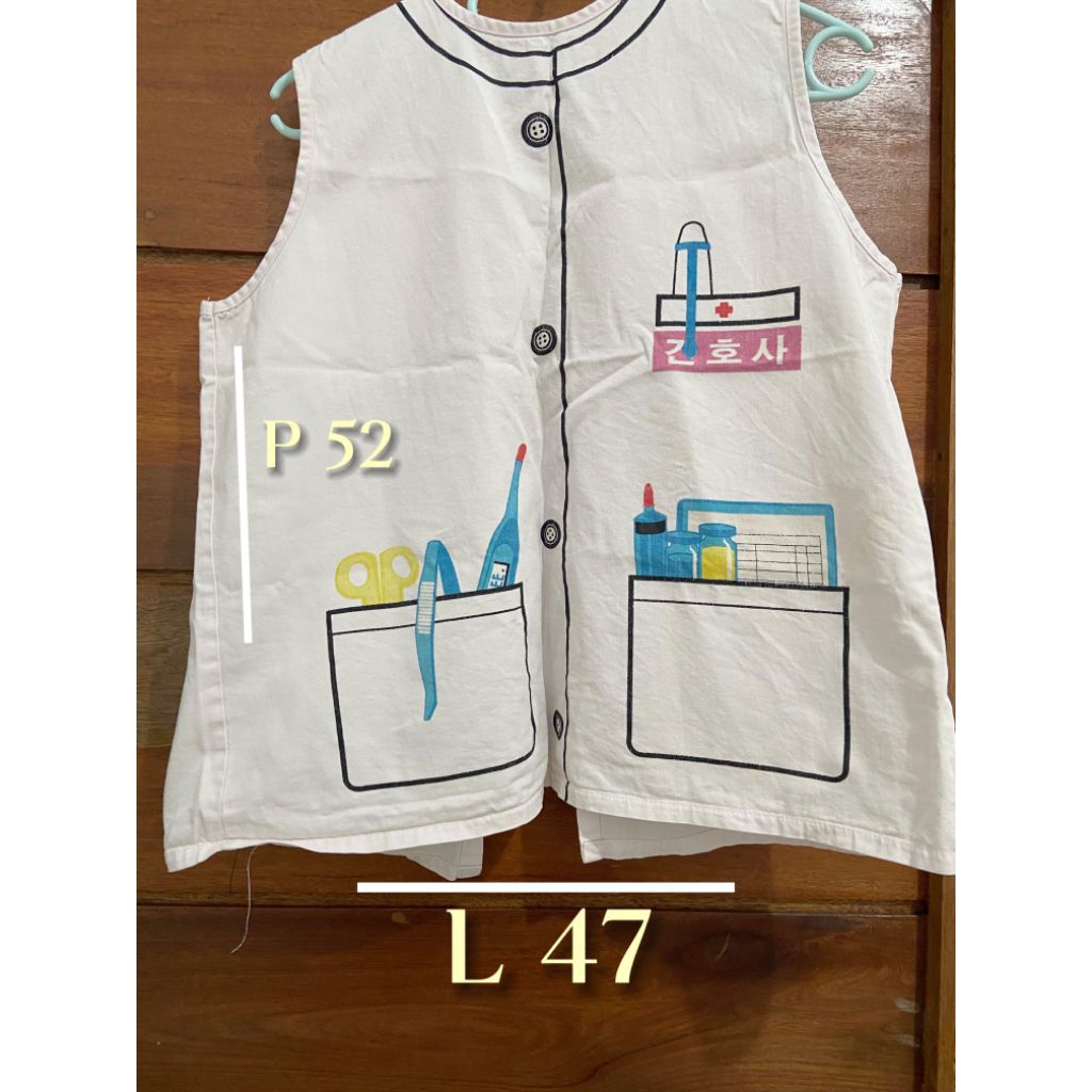 preloved baju dokter untuk anak || kostum peran dokter