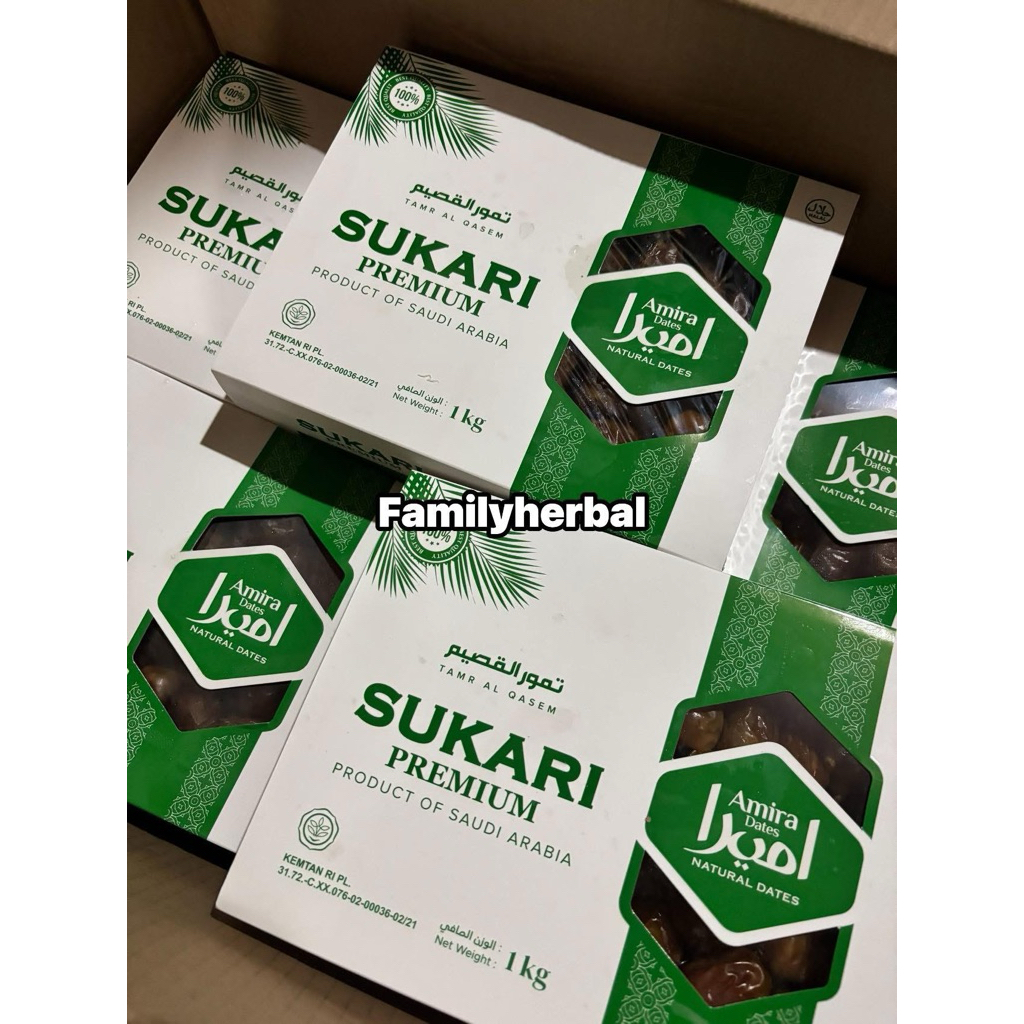 Kurma sukari premium Amira 1kg
