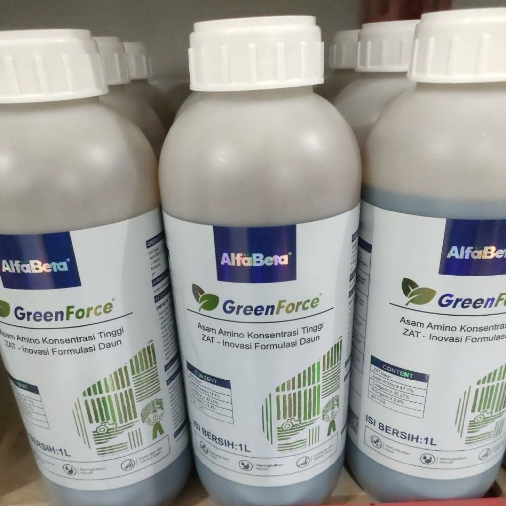 GreenForce Asam Amino AlfaBeta, Asam Amino ZAT pemacu pertumbuhan akar dan batang tanaman, anti stre