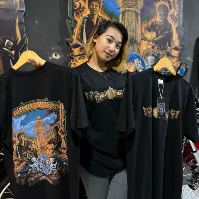 Kaos Original Jamda 1 Banten 100% Cotton Combed 24S Premium Sablon Plastisol