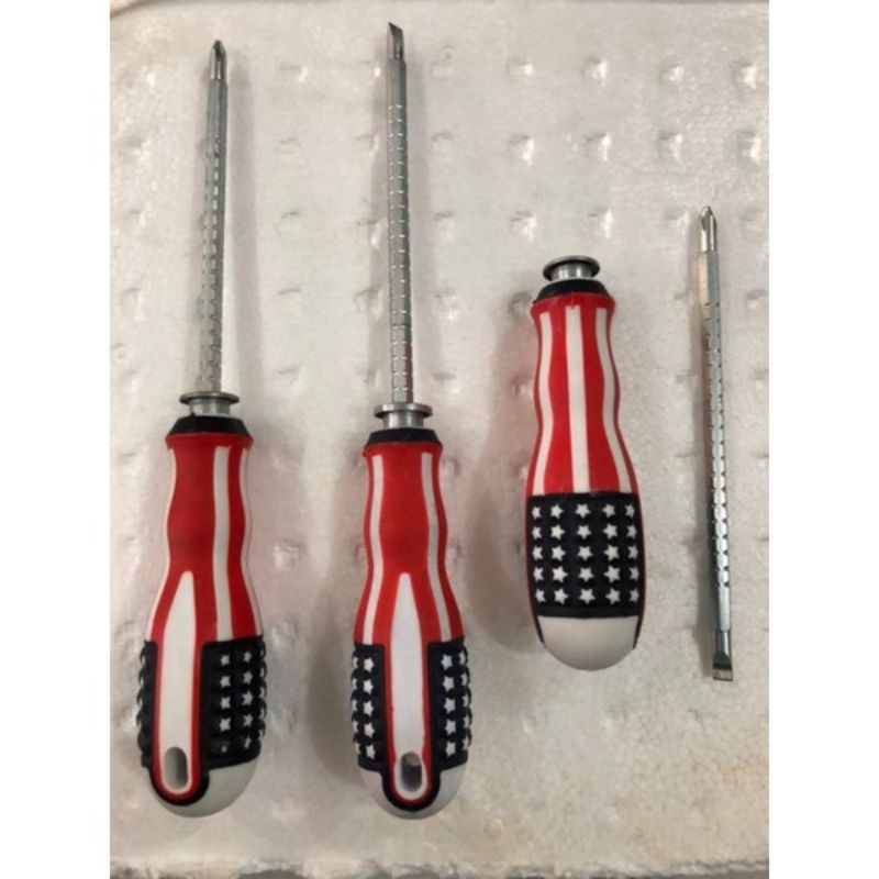 Obeng American 4in Obeng Bolak Balik