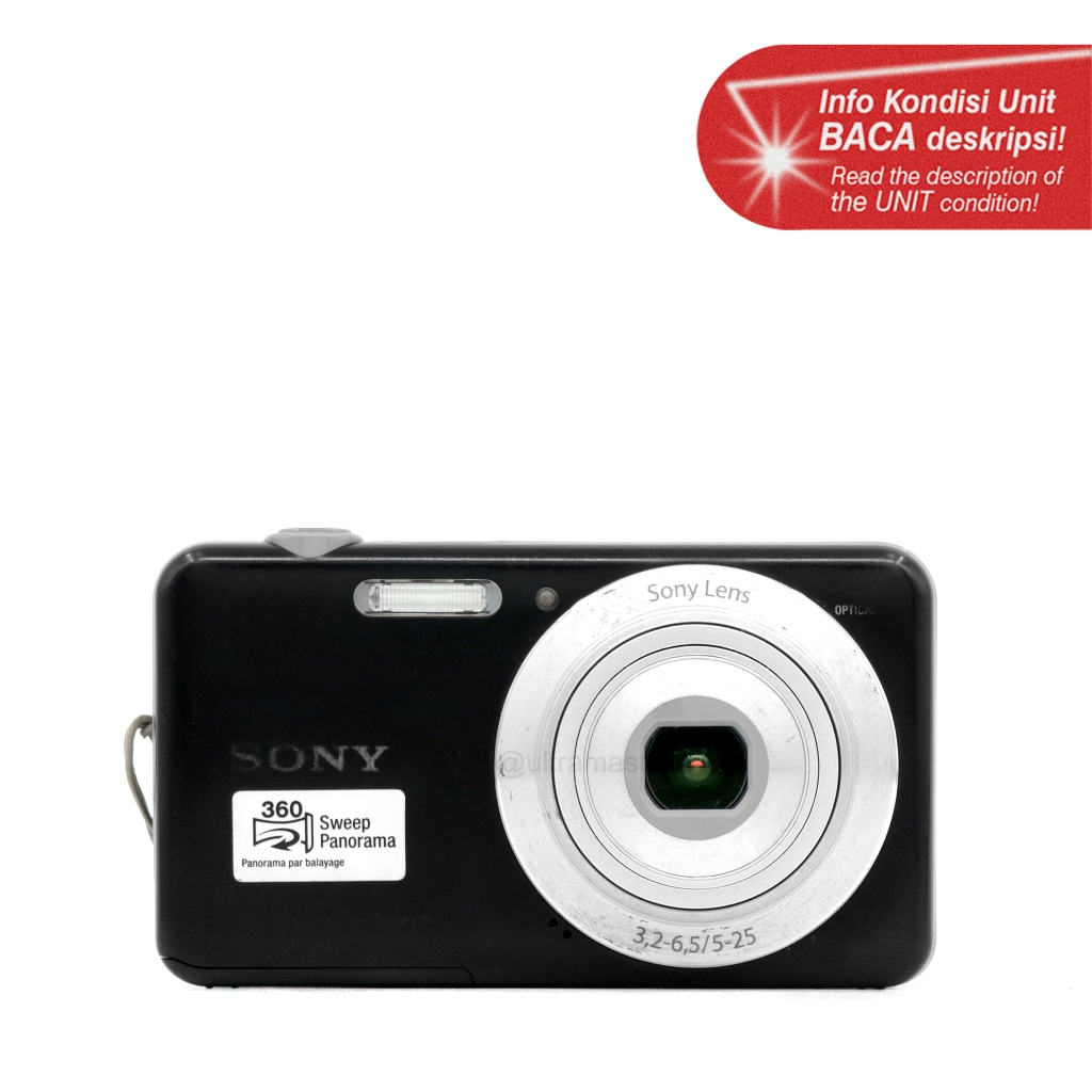 Kamera Digital Pocket SONY Cyber-shot DSC-W710 HD (Hitam) | 16.1 Megapixels - Digicam