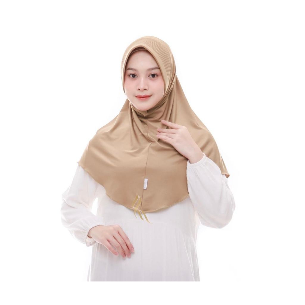 HIJAB BERGO PET BESAR SIZE L / HIJAB INSTAN JERSEY / BERGO PET TEBAL