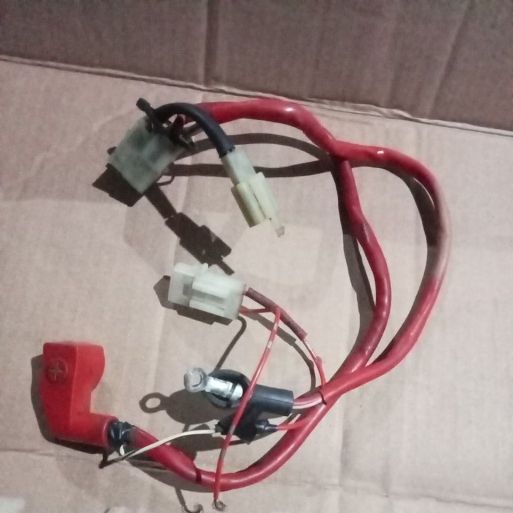 KABEL AKI, RUMAH SEKRING, KABEL BENDIK STARTER MIO J, MIO GT, SOUL GT,  x-RIDE 115, FINO 115