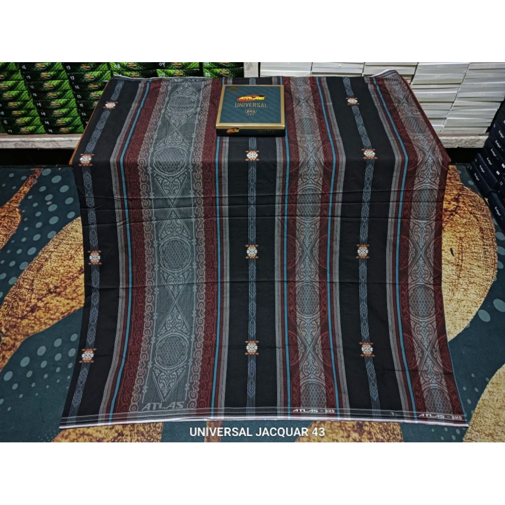 Atlas universal jacquard full songket bisa buat seragaman
