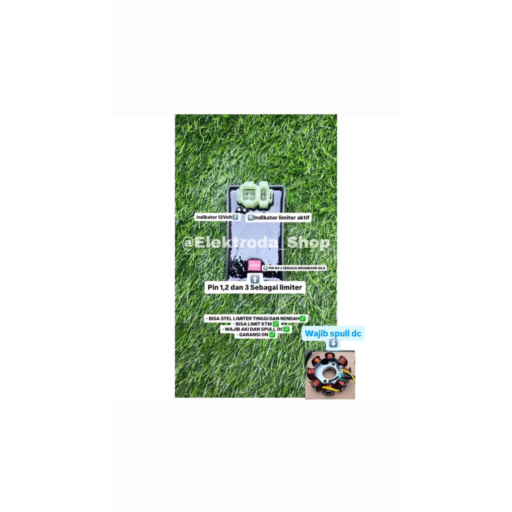 CDI UPGRADE 8 MODE LIMITER IDLE DRUMBAND MEGAPRO, SHOGUN, GL