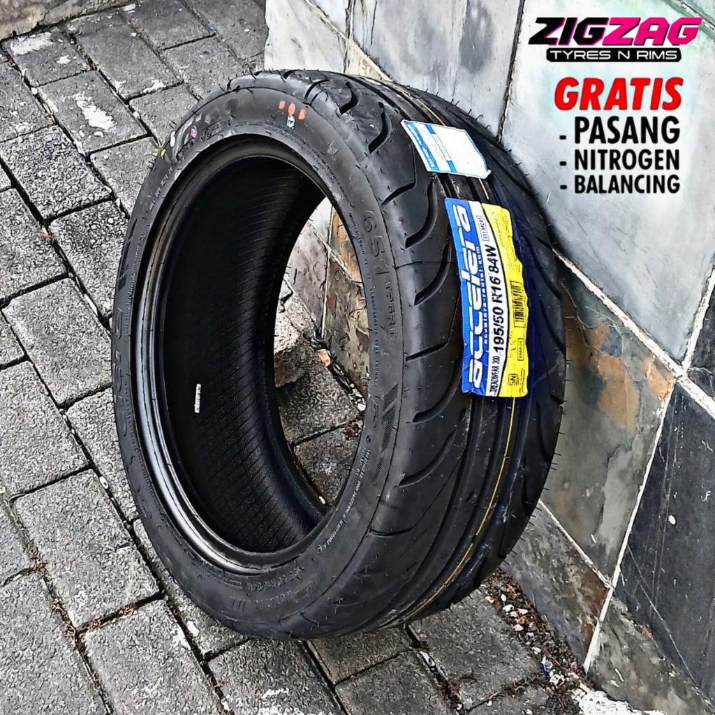 Ban accelera 651 sport ukuran 195/50 R16 - semi slick