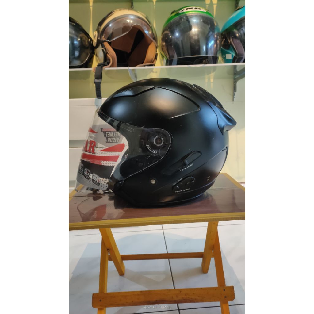 helm second murah original KYT GALAXY FLAT R