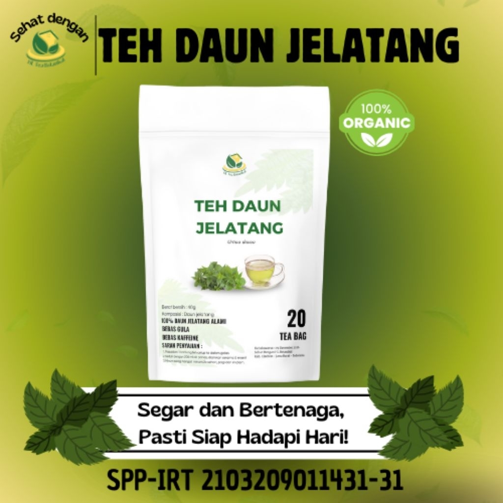 Teh Daun Jelatang | Teh Herbal Atasi Radang Sendi | Nyeri Sendi | Tulang Otot | Hl botanikal