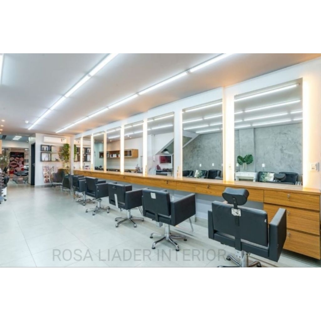 meja barbershop cermin, meja barbershop dingding, meja barbershop pangkas, meja pangkas rambut barbe