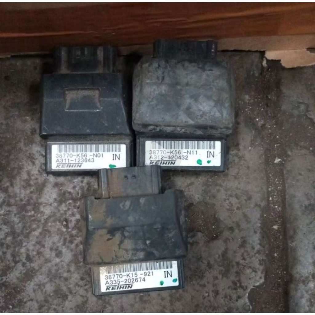 ECU sonic 150r supra gtr cb150 led k56 original copotan siap pakai