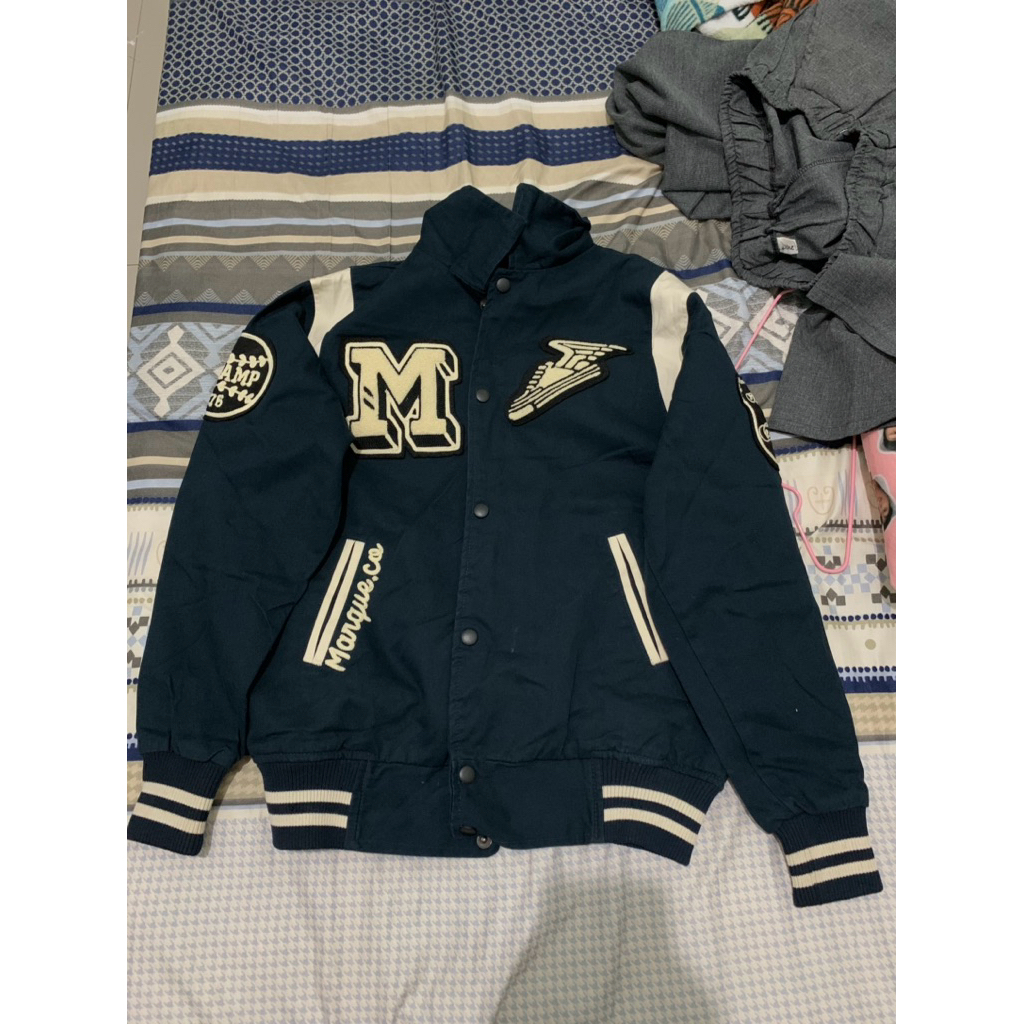 Preloved Marque.co baseball varsity jacket