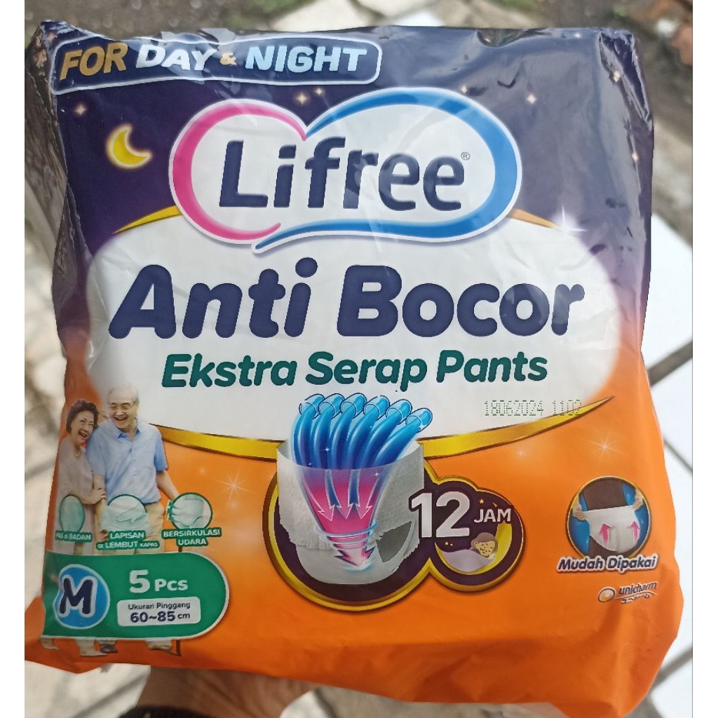 PAMPERS DEWASA LIFREE SIZE M