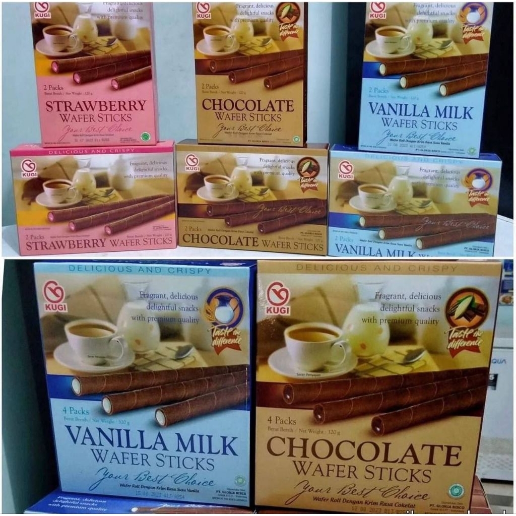 wafer stick kugi astor 1 box 120 gram