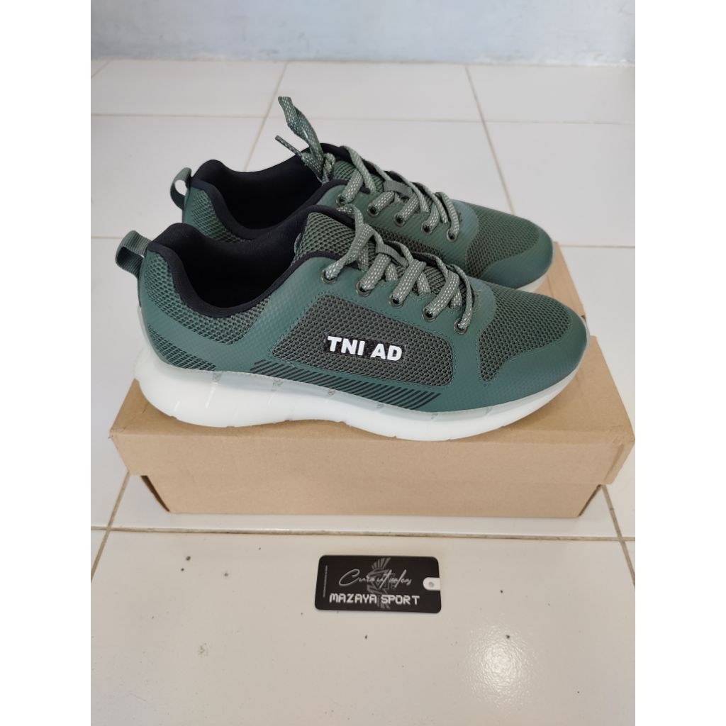 Sepatu Olahraga TNI-AD Jatah Terbaru kualitas Bagus / Sepatu Running